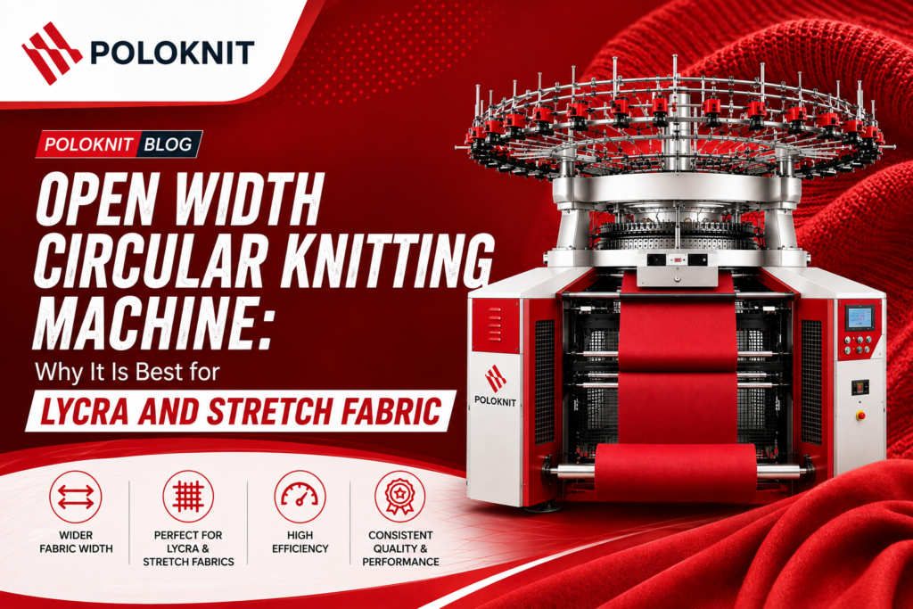 Open Width Circular Knitting Machine: Why It Is Best for Lycra and Stretch Fabric?